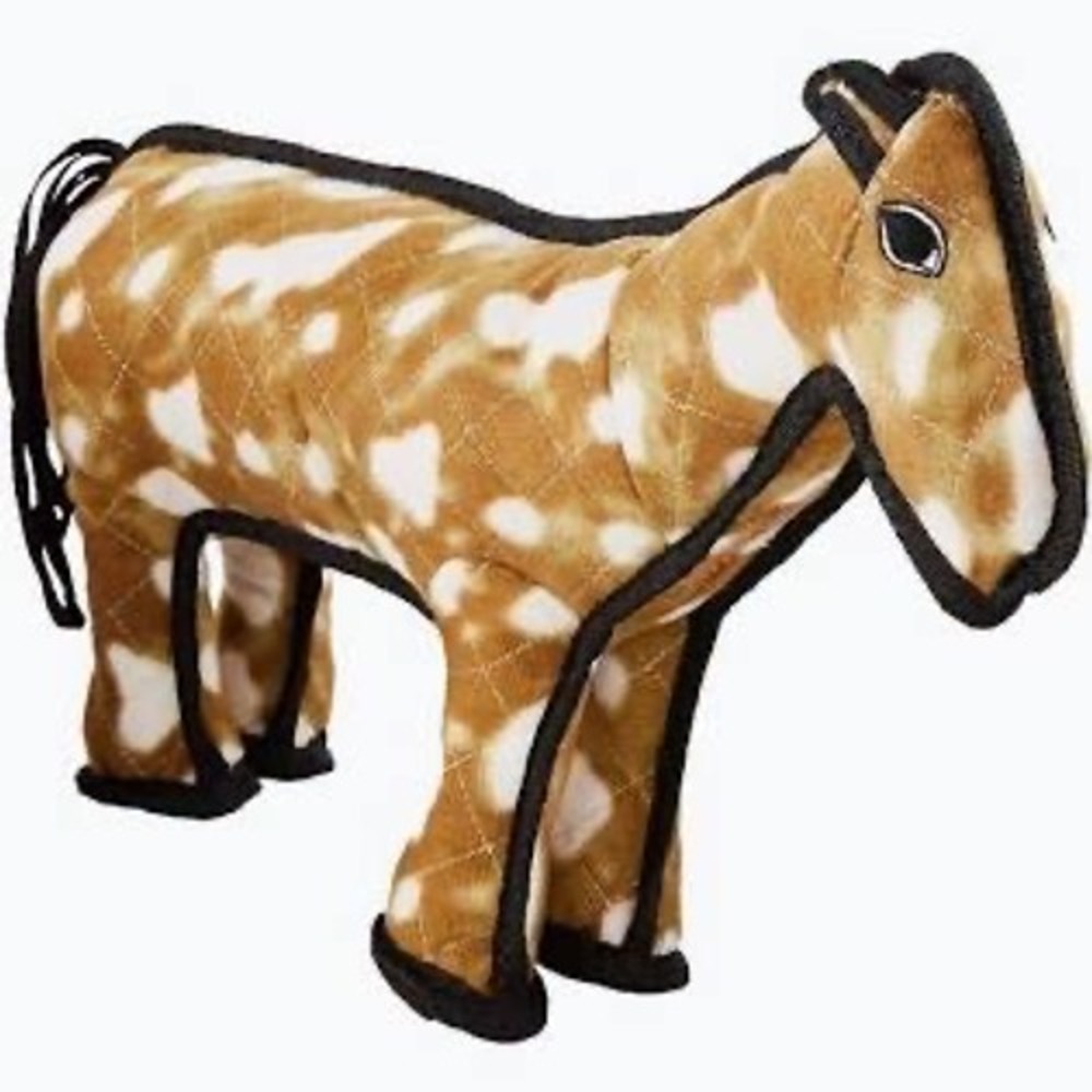 Tuffy Heavy Duty Chew Toy Barnyard Horse Size L